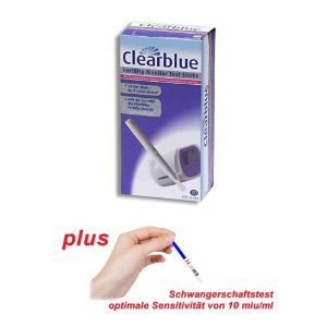 40 Clearblue Fertilitätsstäbchen für Clearblue Fertilitätsmonitor + 2 Schwangerschaftstests