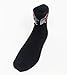 NCAA Ohio State Buckeyes Men's Quarter Socks, Black/Scarlet/White/Gray