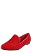 Sing Suede Penny Loafer Flats RED