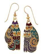 Kindred Kitten Earrings by Laurel Burch