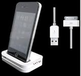 iphone 4g desktop charger cradle dock for iphone 4 4g, 3g, 3gs, iphone 4 4g, 3g.3gs docking station, PLUS Free USB Data Cable 31OmkpWajCL. SL160 Iphone Docking Station Deals