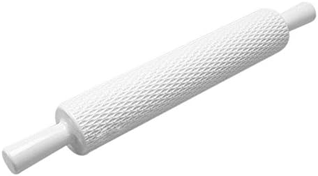 White Embossed Rolling Pin Fondant Cake Paste Gum Sugarcraft Decorating Tool
