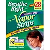 Breathe Right Nasal Strips Relieves Nasal Congestion, Small/Medium - 28 Ea