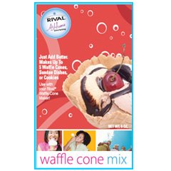 Rival Waffle Cone Mix, 8 Pack