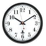 Chicago Lighthouse Slimline Workstation Quartz Clock, 7-1/4, Gray, 1 AA Battery
