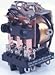 Power Relay, DPDT, 120 VAC, 10 A, KRPA Series, Panel, AC Monostable