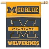 Michigan Wolverines NCAA Vertical Flag (27x37)
