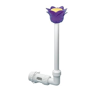 Ocean Blue Flower Swimming Fountain