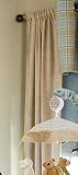 Esquire Drapes Tan Velvet Panels (2) 100 x 24