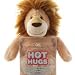 Aroma Home Hot Hugs Microwavable Lion Heat Pack with Lavender and Chamomile Pure Essential Oil - Made in England
