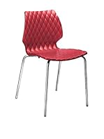 Metalmobil Set Silla 4 Uds. Uni-550 Rojo