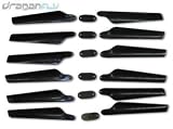 1 Draganflyer RC Helicopter Folding Nylon Rotor Blade Set w 2 Extra Blades by Draganfly Innovations Inc.