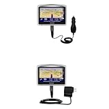 Essential Kit for the TomTom One XL - includes Car and Wall Charger with Rapid Charge Technology - Gomadic Brand w/ TipExchange Technology