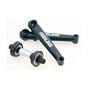 REDLINE Monster 3-Piece Tubular Chromoly Crank Set 175mm W/Sealed BB Chrome