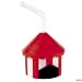 Big Top Plastic Cups with Straw (1 dz)