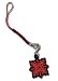 Cross Academy Rose Logo Vampire Knight Cell Phone Charm