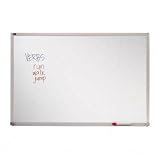 QRTEMA406 - Dry-erase Board, Aluminum Frame, 4x6