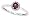 0.39ct Garnet Ring with Diamonds in 14kt White Gold-5