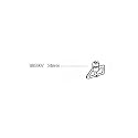 Bosch 095907 Stirrer for Concept Ice Cream Maker MUZ7EB1