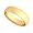14k Yellow Gold 5mm Classic Plain Comfort Fit Wedding Band Ring, 4