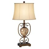 Colonial Riviere Table Lamp in Bronze