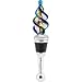 Swirl Wine Bottle Stopper in Art Glass