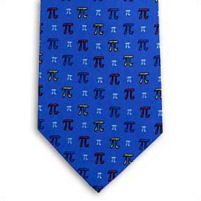 Pi Symbol Tie