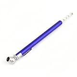 uxcell エアゲージ　空気入れ　車載用　空気圧　エアーコンプレッサー エアーポンプ　棒　自動車用　付属品　道具　ブルー　　　表面　タイヤ