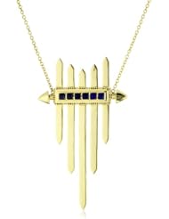 Fiona Paxton "Tribal Goddess" Muna Chain Pendant Necklace