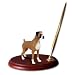 Boxer Dog Desk Set - Uncropped Ears