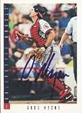 Greg Myers, California Angels Autographed Card