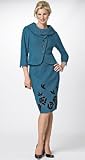 KAY UNGER TWO-TONE TWEED SUIT