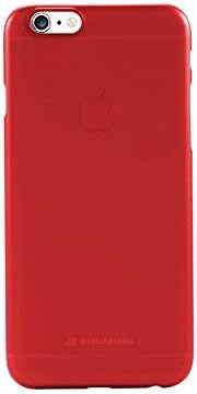 Iphone 6 Plus Case (5.5") Shumuri: The Slim Extra Case for 6 Plus - Ultra Thin Ultra Light Weight Premium (5.5") (Indian Red)