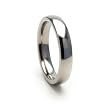 New 4mm Titanium Ring w/ Polish Finish - 100's of Sizes & Styles Available
