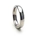 New 4mm Titanium Ring w/ Comfort Fit Band 100's of Sizes & Styles Available