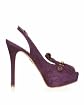 Gwen Kiltie Suede Slingback Product Image
