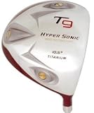 Hyper Sonic T9 Geometric 460 Titanium Driver, RH 10.5  Men Stiff Flex Graphite Shafted