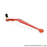 Pallo Coffee Tool Espresso Machine Brush - Translucent Red