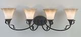 Beutiful 4 Light Bathroom Fixture - Kichler 37126