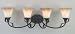Beutiful 4 Light Bathroom Fixture - Kichler 37126
