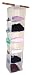 6 SHELF HANGING SWEATER CLOSET & CLOTHING ORGANIZER
