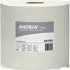 Wischtuch XL 2-lg, 1000 Blatt wei� 26,5x38cm 2 Rollen VE=1