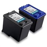 HP 56 Black & HP 57 Tri-Color Remanufactured Ink Cartridges ~ HP