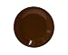 Fiesta 10-1/2-Inch Dinner Plate, Chocolate
