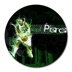 Boston Celtics Paul Pierce Round Mouse Pad