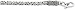 Jewelry : 18" Sterling Silver 3/16" Thick Square Byzantine Chain