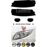 Audi A3 (06-08) Headlight Vinyl Film Covers by LAMIN-X ( Clear ) by Lamin-x