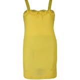 Yellow Flower Jr Plus Size Tank Top/Tunic
