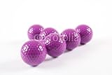 Wallmonkeys Peel and Stick Wall Decals - Purple Golf Balls - 60