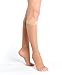 Ames Walker AW Style 41 Sheer Support 15-20 mmHg Moderate Compression Open Toe Knee High Stockings Nude Small